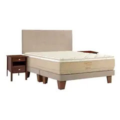 CELTA - Box Super king Europea Cotton Beige