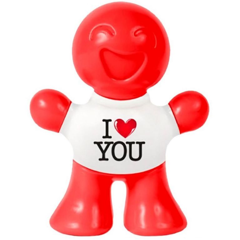 Aroma Auto I Love Joe Vainilla 6 Cm