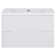 SENSI DACQUA - Kit mueble vanitorio 80 cm blanco