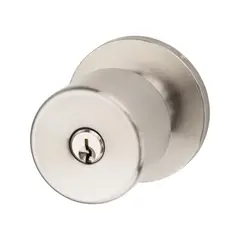 FIXSER - Cerradura de pomo dormitorio acero inoxidable