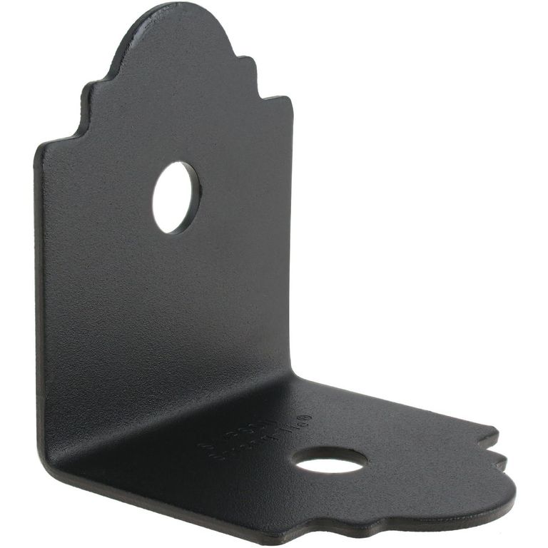 Angulo Acero galvanizado negro 4