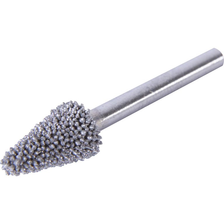 Dremel 516 – Punta Abrasiva En Forma De Bala, 13 Mm, Para Desbarbar Y Quitar Óxido En Metales Blandos Y Hierro Fundido