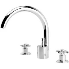 TEBISA - Combinación Tina Hidromasaje Ente Cromado