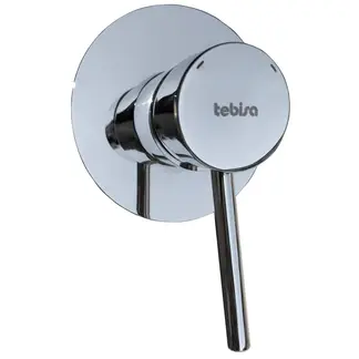 TEBISA - Monomando Baño Ducha Empotrable Cromado