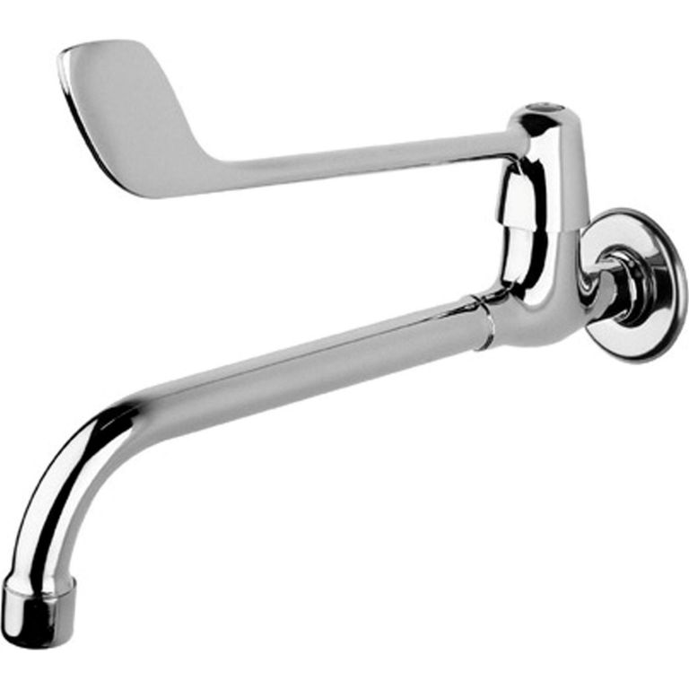 Llave Fregadero Médico Mural Cromado