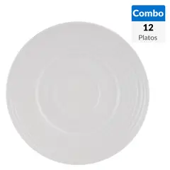 undefined - Combo 12 Platillos para taza Ring 16 cm