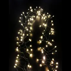 DEAR SANTA - Juego 320 luces led blanco cal fuego art