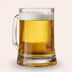 JUST HOME COLLECTION - Jarro Cervecero Transparente 400 ml