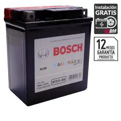 BOSCH - Batería de Moto 6 Ah Positivo Derecho 85 CCA