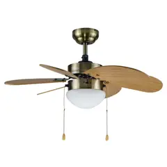CASA BONITA - Ventilador de Techo Metal 6 aspas Armo