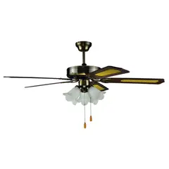 CASA BONITA - Ventilador de Techo Metal 5 aspas Signe