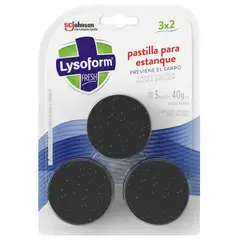 LYSOFORM - Pastilla estanque 3x2