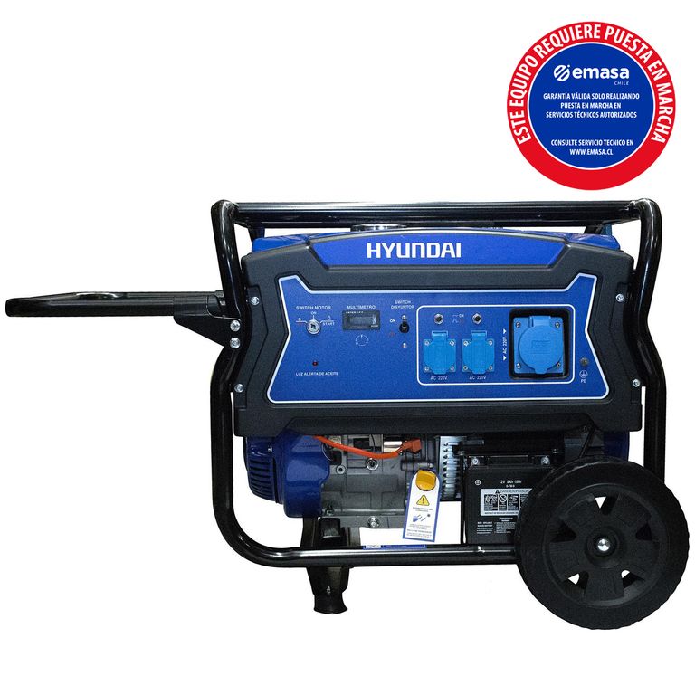 Generador Eléctrico a Gasolina Partida Eléctrica 5500 W 25 l a $699.990