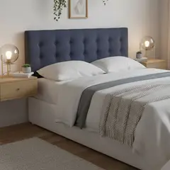 BODEVIR - Respaldo 150x7x60 cm gris