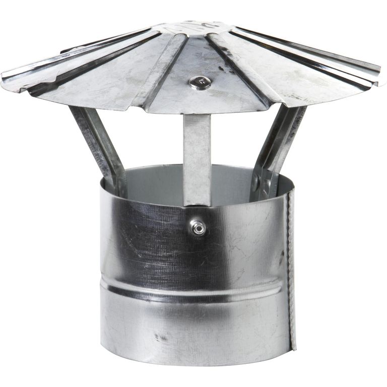 Gorro Para Tubo Galvanizado 4. 5 Pulgadas Protección Ventilación