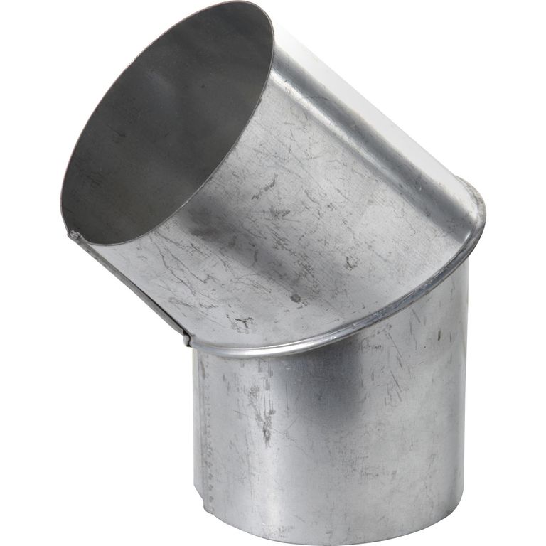 Codo para tubo acero galvanizado 4" 90º