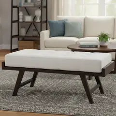 NUEVALINEA - Banqueta Sonha 1,3x50x50 cm gris claro