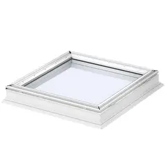 VELUX - Ventana techo plana c/apertura - CVP 60x60cm - Madera Blanco
