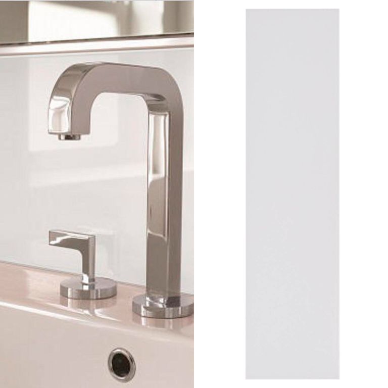 Panel Baño 30x120 cm Blanco