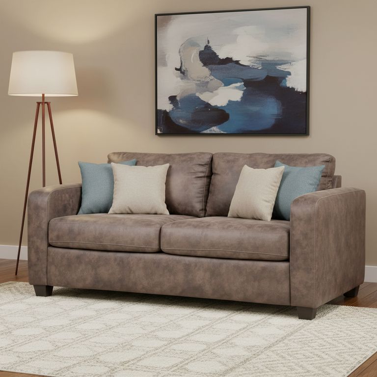 Sofá Cama Enzo Moca 185x92x90 cm