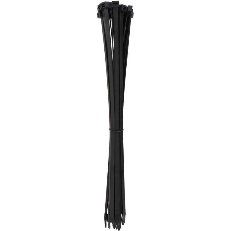 Amarra Cables con Filtro UV 381 x 7,62 mm Negro 100 Unidades