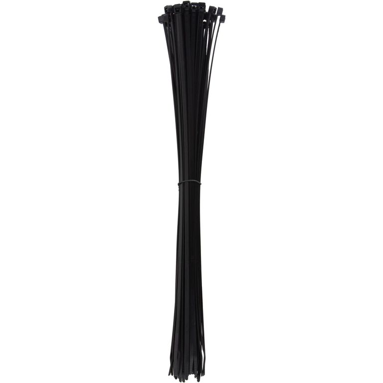 Amarra Cables con Filtro UV 381 x 4,83 mm Negro 100 Unidades