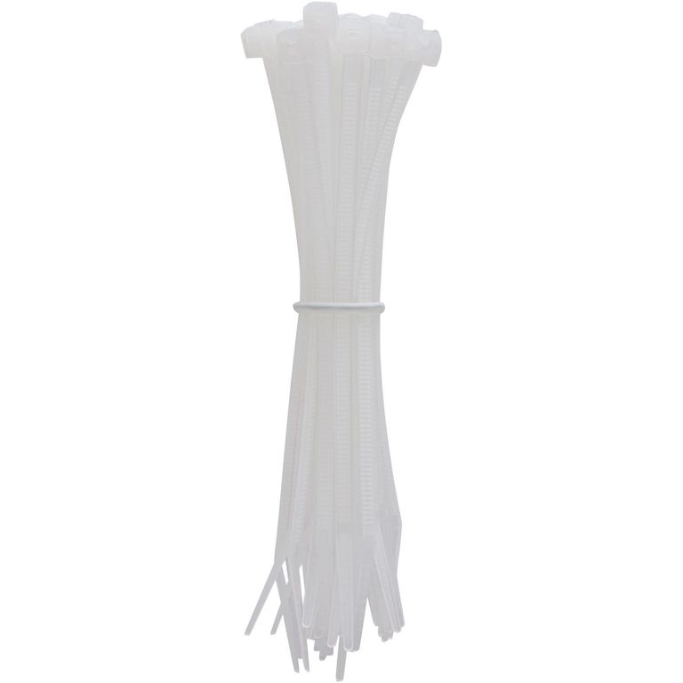 Amarra Cables 102x2,5 mm Blanco 100 Unidades