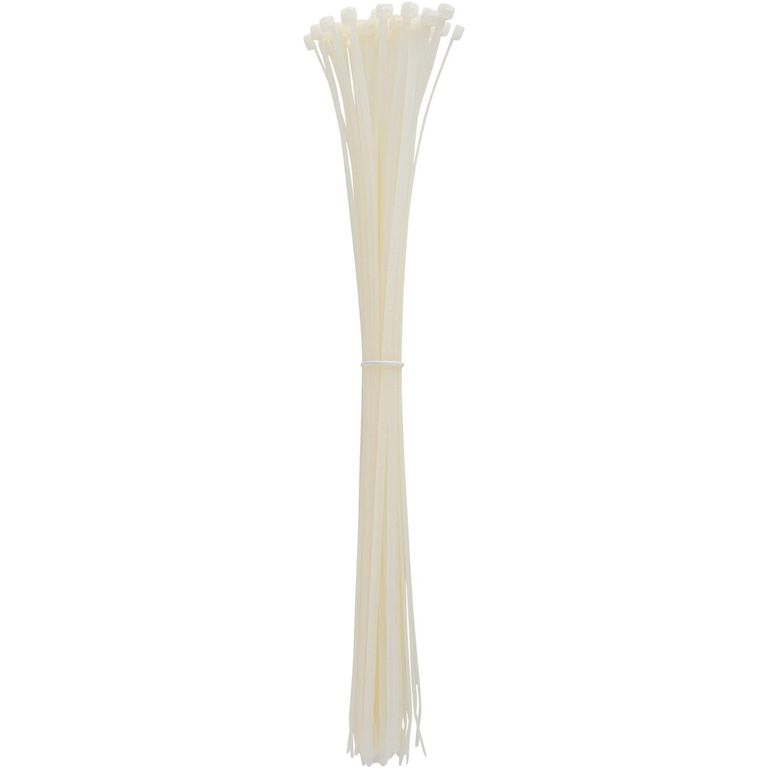 Amarra cables 381x4,83 mm Blanco