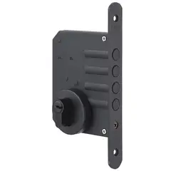 ODIS - Cerrojo embutido 605 negro / blister