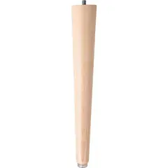 FIXSER - Pata madera conic laca natural 300 mm