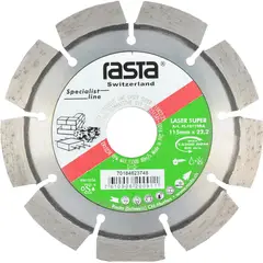 RASTA - Disco Diamantado Hormigón Viejo 4 1/2"- Laser Super Uso en Seco