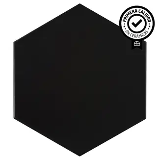 KLIPEN - Cerámica 20x23 cm Hexagon Negro 1 m2