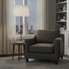 DISEÑO 3 - Lámpara de Pie Argus Óxido Café 50x170 cm