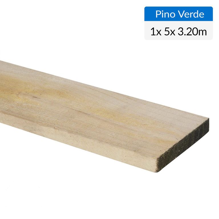 Pino Dimensionado Verde 1x5 3,2 m