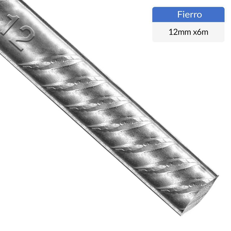 Fierro A-63 12x12 mm 6 m