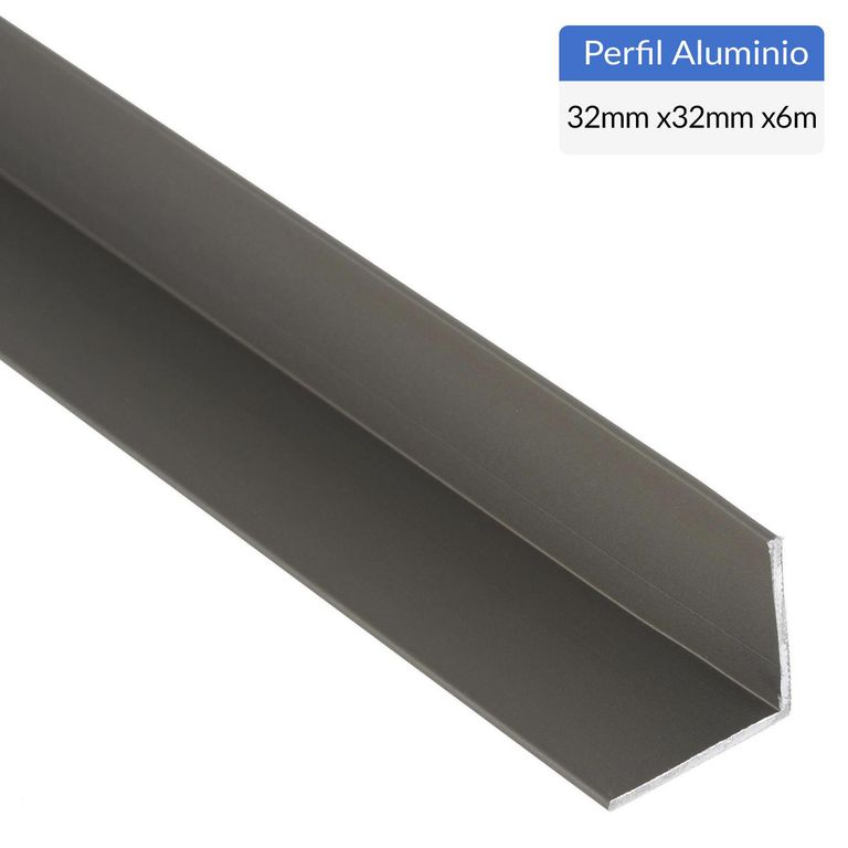 Ángulo Titanio Aluminio 32x32x1 mm 6 m