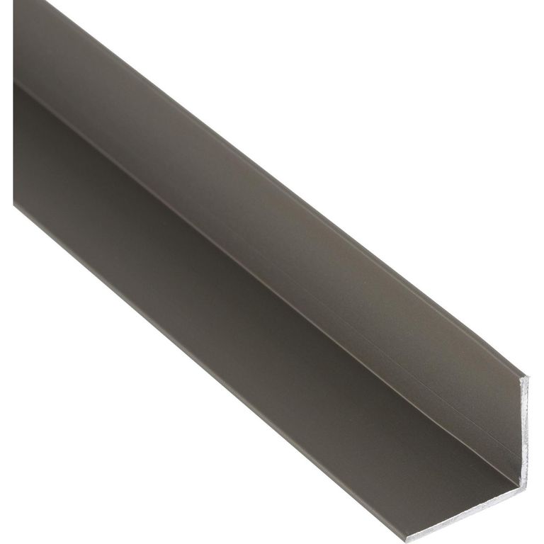 Ángulo Gris Aluminio 10x10x1 mm 6 m