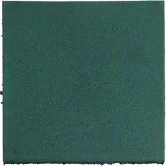 PLAYPLAZA - Palmeta caucho 50x50x2.5 cm verde