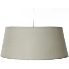 DISEÑO 3 - Lámpara Colgante Cónica Tela Beige