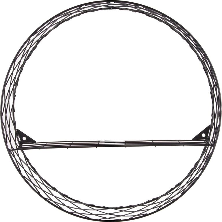 Repisa metal tejido rombos