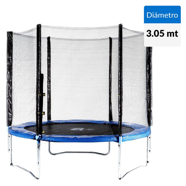 KIDSCOOL Cama Elástica Junior 305 Cm 10Ft Azul