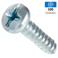 MAMUT - Tornillo Roscalata Cabeza Phillips Metal 5/8 " 6 mm 100 unidad(es)