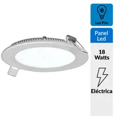 HB LEDS - Panel Led embutido redondo 18 W frío