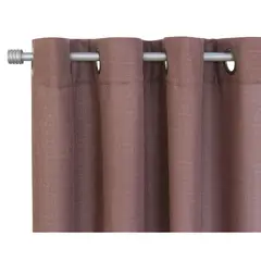 ILLUSIONS - Set Cortinas Tela 140x220 cm Mónaco Café