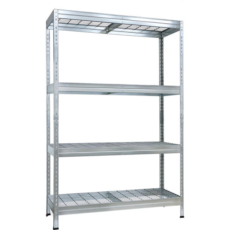 Estante Metal 4 Nivel(es) 45x176x120 cm Gris