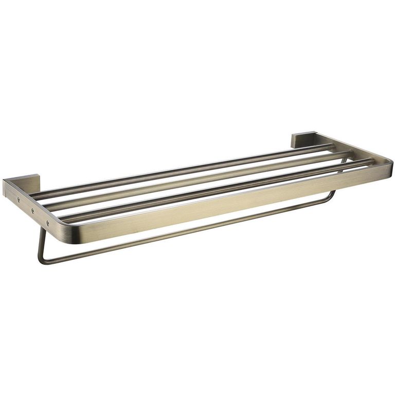 Repisa Atlas Metal 1 Nivel(es) 60x11.8x21 cm Bronce