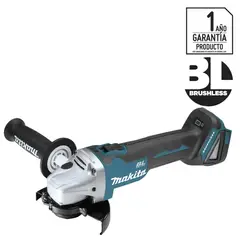 MAKITA - Esmeril angular inalámbrico 4,5" 18V sin batería