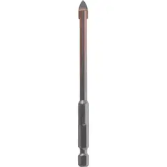 ALPEN - Broca para tejas y vidrio 6x105 mm hexagonal