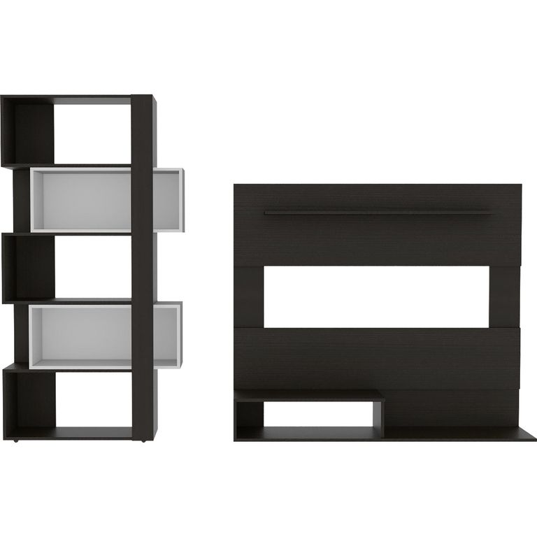 Panel de TV 40" + Estante 120x140x32 cm