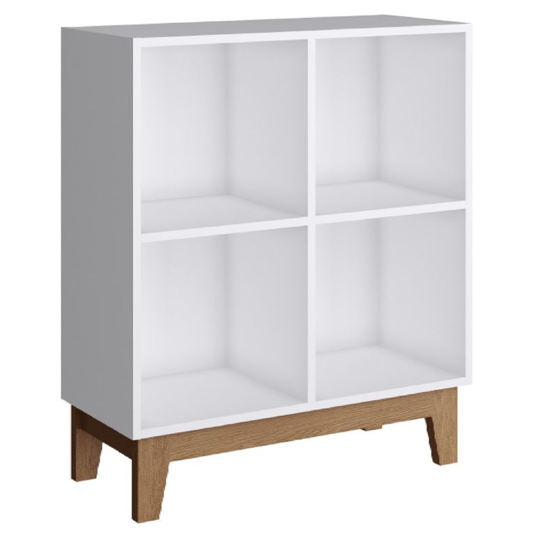 Estante Harmony MDF 4 Nivel(es) 71x83x30 cm Blanco